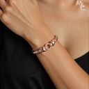 Sterling Silver Bracelet Panther's Head